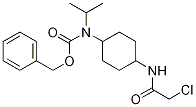 (1R,4R)-[4-(2-Chloro-acetylaMino)-cyclohexyl]-isopropyl-carbaMic acid benzyl ester Struktur