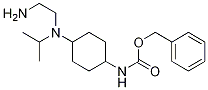 (1R,4R)-{4-[(2-AMino-ethyl)-isopropyl-aMino]-cyclohexyl}-carbaMic acid benzyl ester Struktur