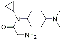 (1R,4R)-2-AMino-N-cyclopropyl-N-(4-diMethylaMino-cyclohexyl)-acetaMide 结构式