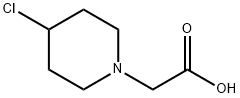 (4-Chloro-piperidin-1-yl)-acetic acid 结构式