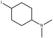 (4-Iodo-cyclohexyl)-diMethyl-aMine Structure