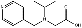 N-异丙基-N-(吡啶-4-基甲基)甘氨酸, 1182925-81-0, 结构式