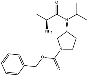 (R)-3-[((S)-2-AMino-propionyl)-isopropyl-aMino]-pyrrolidine-1-carboxylic acid benzyl ester