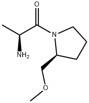 (S)-2-AMino-1-((S)-2-MethoxyMethyl-pyrrolidin-1-yl)-propan-1-one Structure