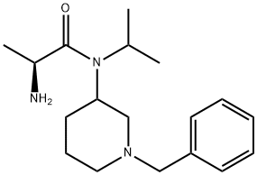 (S)-2-AMino-N-(1-benzyl-piperidin-3-yl)-N-isopropyl-propionaMide Structure