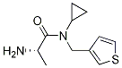 (S)-2-AMino-N-cyclopropyl-N-thiophen-3-ylMethyl-propionaMide Structure