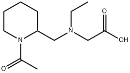 [(1-Acetyl-piperidin-2-ylMethyl)-ethyl-aMino]-acetic acid Structure