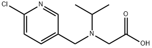 [(6-Chloro-pyridin-3-ylMethyl)-isopropyl-aMino]-acetic acid Structure