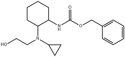 {2-[Cyclopropyl-(2-hydroxy-ethyl)-aMino]-cyclohexyl}-carbaMic acid benzyl ester Structure