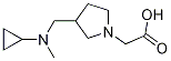 {3-[(Cyclopropyl-Methyl-aMino)-Methyl]-pyrrolidin-1-yl}-acetic acid|