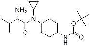 {4-[((S)-2-AMino-3-Methyl-butyryl)-cyclopropyl-aMino]-cyclohexyl}-carbaMic acid tert-butyl ester Structure