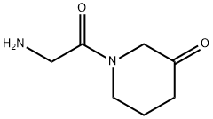 1-(2-AMino-acetyl)-piperidin-3-one 结构式