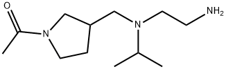 1-(3-{[(2-AMino-ethyl)-isopropyl-aMino]-Methyl}-pyrrolidin-1-yl)-ethanone|