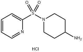 1-(Pyridine-2-sulfonyl)-piperidin-4-ylaMine hydrochloride Structure