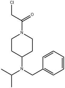 1-[4-(Benzyl-isopropyl-aMino)-piperidin-1-yl]-2-chloro-ethanone Structure