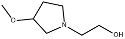 2-(3-Methoxy-pyrrolidin-1-yl)-ethanol Struktur