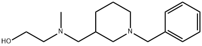 2-[(1-Benzyl-piperidin-3-ylMethyl)-Methyl-aMino]-ethanol Structure