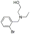 2-[(2-BroMo-benzyl)-ethyl-aMino]-ethanol 化学構造式