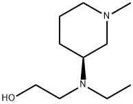 2-[Ethyl-((S)-1-Methyl-piperidin-3-yl)-aMino]-ethanol 结构式