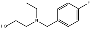 2-[Ethyl-(4-fluoro-benzyl)-aMino]-ethanol 化学構造式