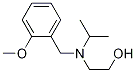 2-[Isopropyl-(2-Methoxy-benzyl)-aMino]-ethanol Struktur