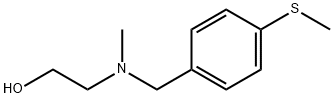 2-[Methyl-(4-Methylsulfanyl-benzyl)-aMino]-ethanol Structure