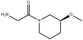 2-AMino-1-((S)-3-Methoxy-piperidin-1-yl)-ethanone Struktur