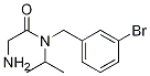 2-AMino-N-(3-broMo-benzyl)-N-isopropyl-acetaMide Structure