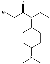 2-AMino-N-(4-diMethylaMino-cyclohexyl)-N-ethyl-acetaMide Struktur