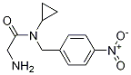 2-AMino-N-cyclopropyl-N-(4-nitro-benzyl)-acetaMide,1353955-62-0,结构式