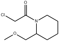 2-Chloro-1-(2-MethoxyMethyl-piperidin-1-yl)-ethanone Structure