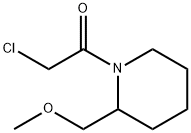 2-Chloro-1-(2-MethoxyMethyl-piperidin-1-yl)-ethanone 化学構造式