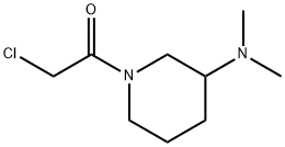 2-Chloro-1-(3-diMethylaMino-piperidin-1-yl)-ethanone Struktur