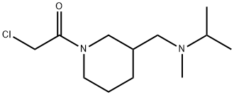 2-Chloro-1-{3-[(isopropyl-Methyl-aMino)-Methyl]-piperidin-1-yl}-ethanone|