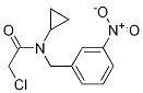 2-Chloro-N-cyclopropyl-N-(3-nitro-benzyl)-acetaMide 结构式