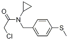 2-Chloro-N-cyclopropyl-N-(4-Methylsulfanyl-benzyl)-acetaMide Struktur