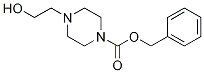 4-(2-Hydroxy-ethyl)-piperazine-1-carboxylic acid benzyl ester Struktur