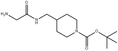 4-[(2-AMino-acetylaMino)-Methyl]-piperidine-1-carboxylic acid tert-butyl ester|