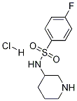 4-Fluoro-N-piperidin-3-yl-benzenesulfonaMide hydrochloride|4-氟-N-哌啶-3-基-苯磺酰胺盐酸盐