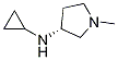Cyclopropyl-((R)-1-Methyl-pyrrolidin-3-yl)-aMine 结构式