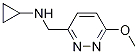 Cyclopropyl-(6-Methoxy-pyridazin-3-ylMethyl)-aMine