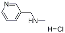 Methyl-pyridin-3-ylMethyl-aMine hydrochloride 结构式