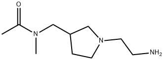 N-[1-(2-AMino-ethyl)-pyrrolidin-3-ylMethyl]-N-Methyl-acetaMide Structure