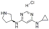 1354018-58-8 N-环丙基-N'-(S)-吡咯烷-3-基-嘧啶-4,6-二胺盐酸盐