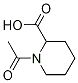 1-acetylpiperidine-2-carboxylic acid Structure