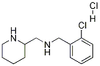 (2-氯-苄基)-哌啶-2-基甲基-胺盐酸盐,,结构式