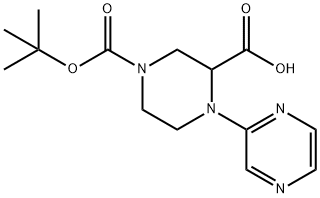 2,3,5,6-Tetrahydro-[1,2']bipyrazinyl-2,4-dicarboxylic acid 4-tert-butyl ester|2,3,5,6-四氢-[1,2']联吡啶-2-1,4-二羧酸4-叔丁基酯