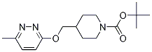 4-(6-甲基哒嗪-3-基氧基甲基)-哌啶-1-羧酸叔丁基酯, 1261235-26-0, 结构式