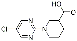 1-(5-氯嘧啶-2-基)哌啶-3-羧酸,1261230-09-4,结构式