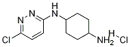 N-(6-Chloro-pyridazin-3-yl)-cyclohexane-1,4-diamine hydrochloride 结构式